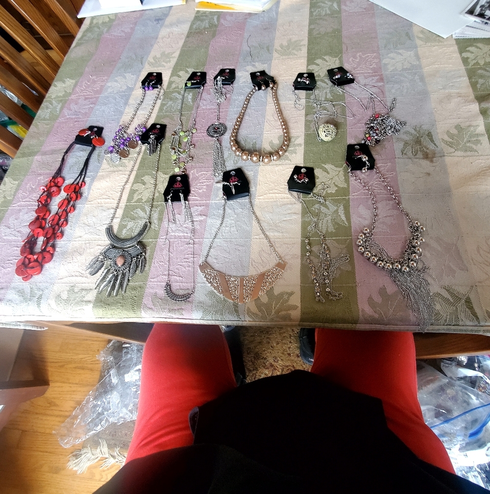Paparazzi Big & Chunky Costume Jewelry Sets Lot Of 15 Sets NEW Listing 24